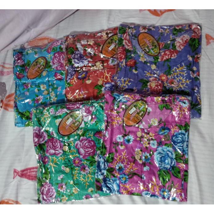 Stelan Baju Tidur Dewasa / Batik Pekalongan / Babydoll / Piyama