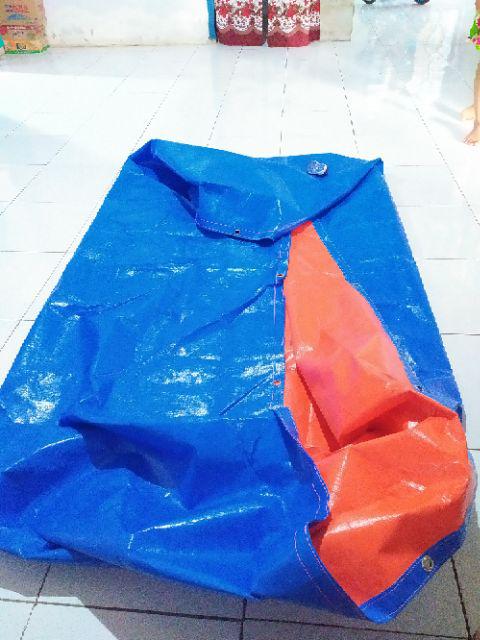 Terpal Kolam Ikan Lele Ukuran ( 200x100x100cm ) Sejuta% Original A12 Cocok Untuk Budidaya Ikan