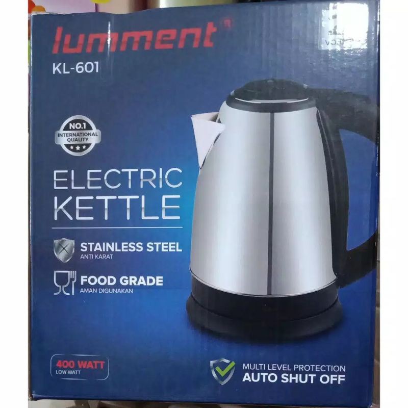 KETTLE / TEKO / MUG LISTRIK STAINLISS 2 LITER