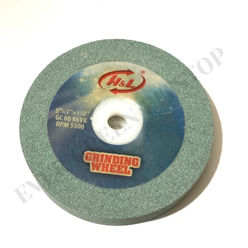 Batu Gerinda Duduk 5 inch Grit 80 Gurinda / Grinda Duduk 5” Universal Grinding Wheel