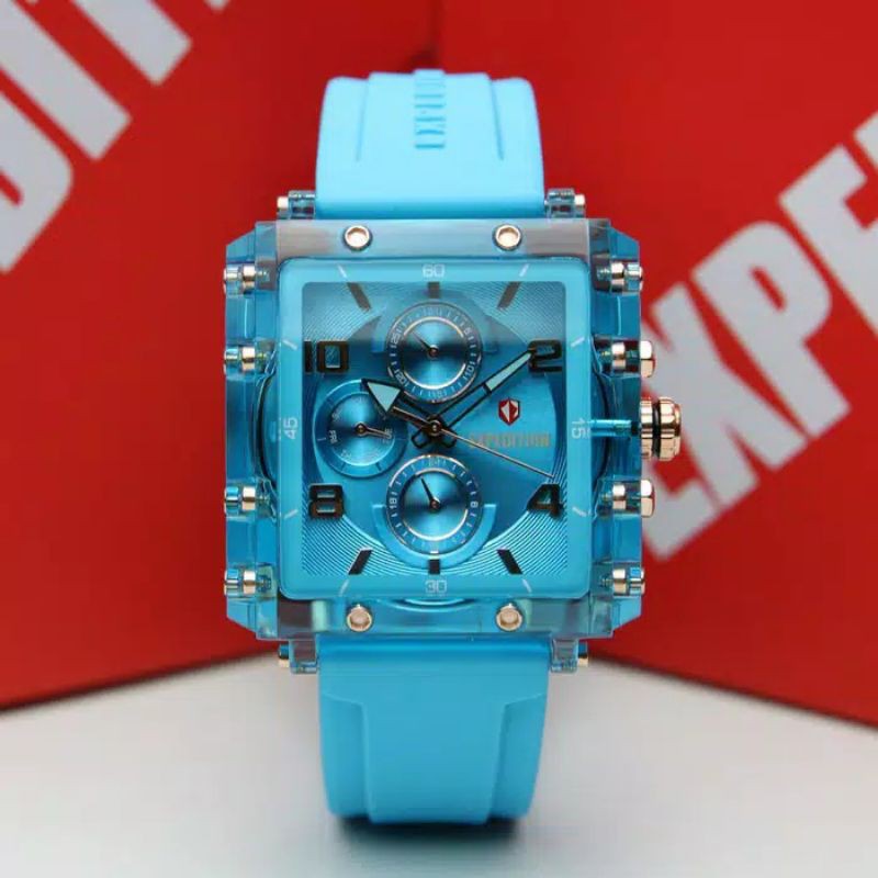 JAM TANGAN EXPEDITION 6757 EXP6757 WANITA LEATHER ORIGINAL