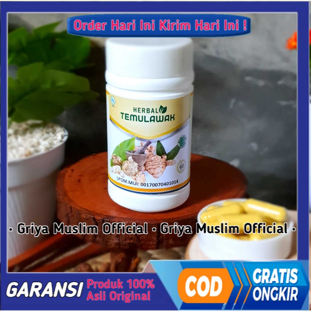 

Temulawak Herbal Penambah Nafsu makan - Hati Sehat Antioksidan Hepatitis 60kapsul