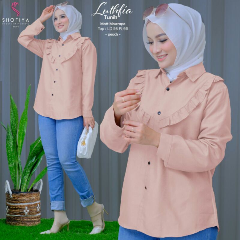 LUTHFIA Tunik by Shofiya