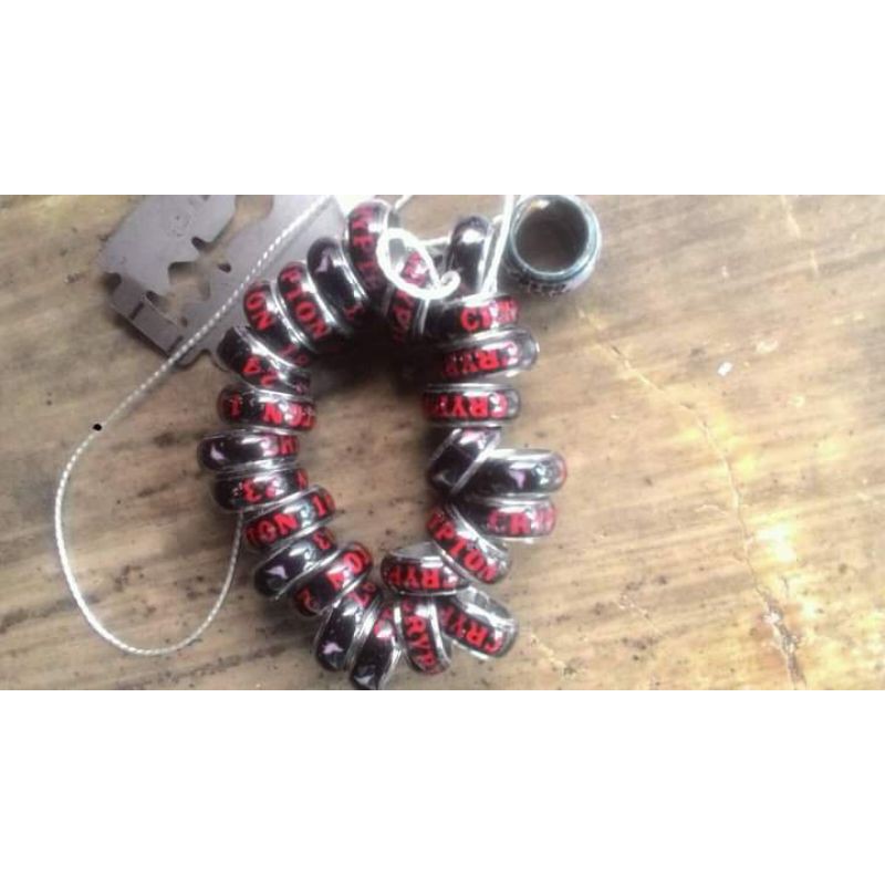 Ring merpati baja donat slim