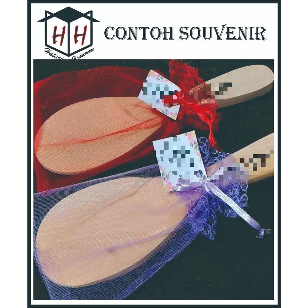 Centong Nasi Kayu Bisa untuk Souvenir