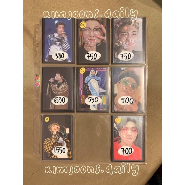 pc namjoon rm bts album/ dvd
