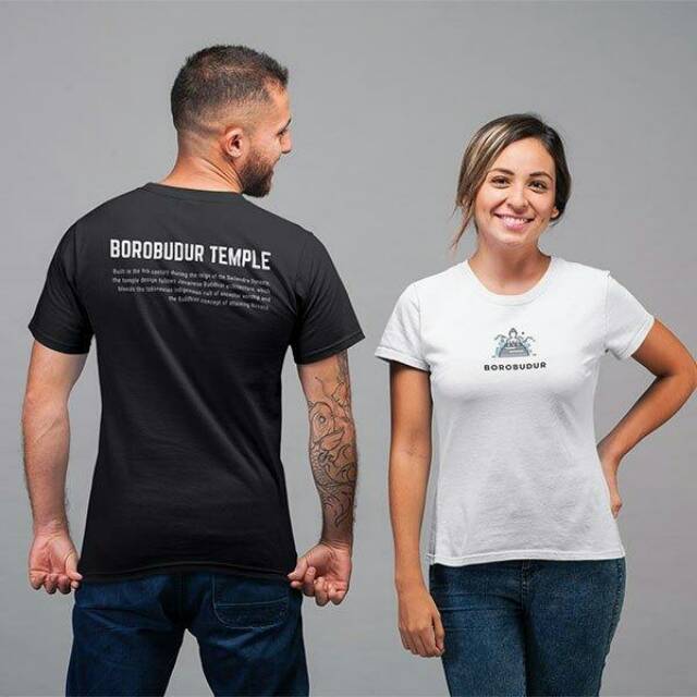 KAOS BOROBUDUR TEMPLE