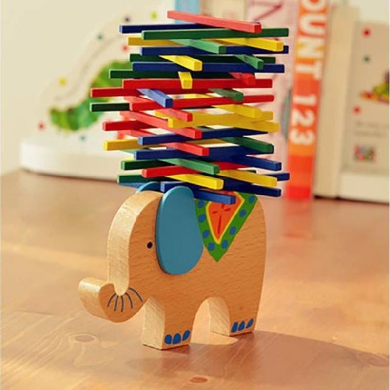 Balance Elephant Montessori Toys