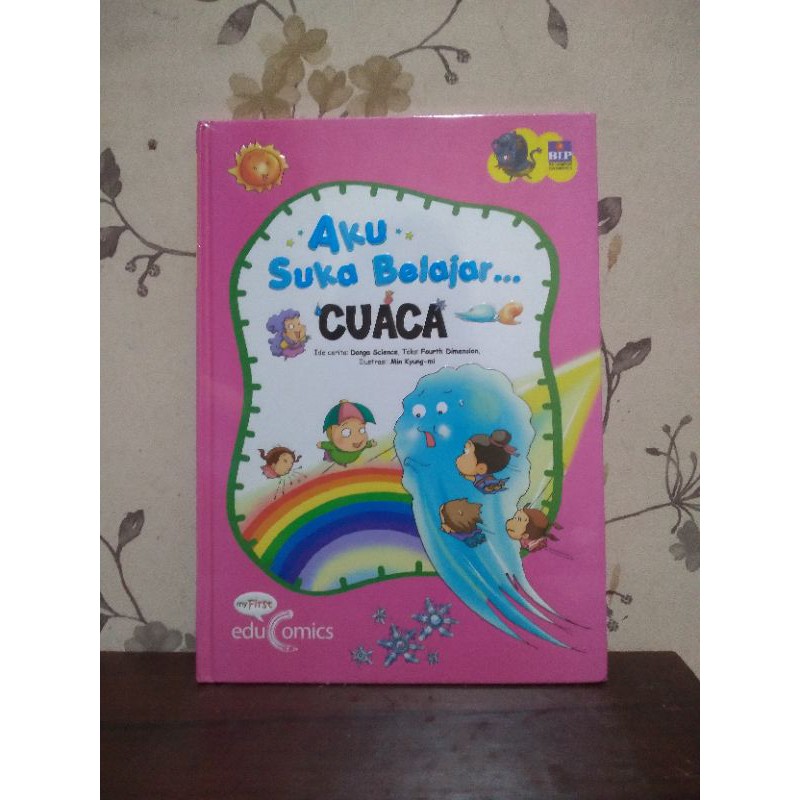 AKU SUKA BELAJAR CUACA EDUCOMICS BUKU ORIGINAL