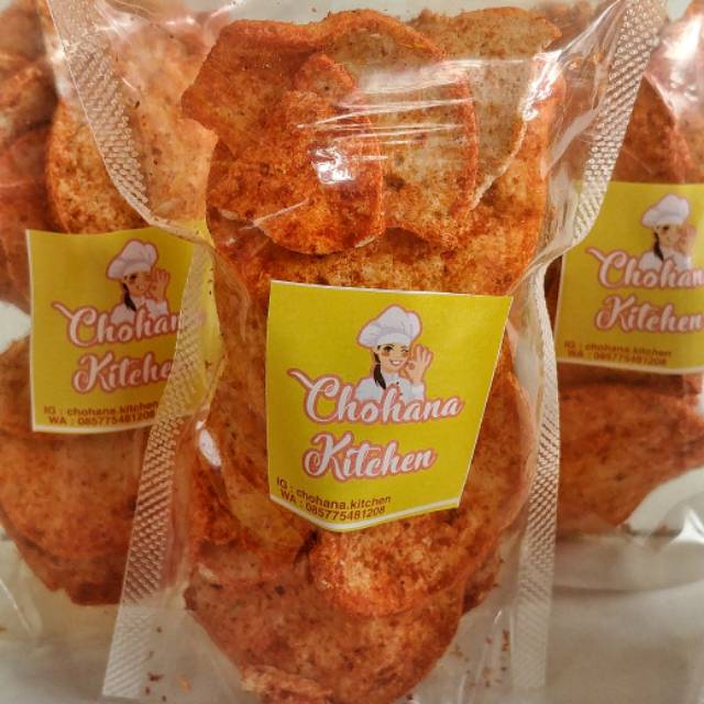 

BASRENG PEDAS ENAK KHAS Chohana Kitchen AROMA DAUN JERUK KERIPIK Pedas Enak