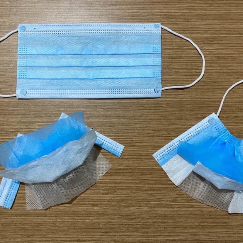 masker 3 ply disposable (50pcs)