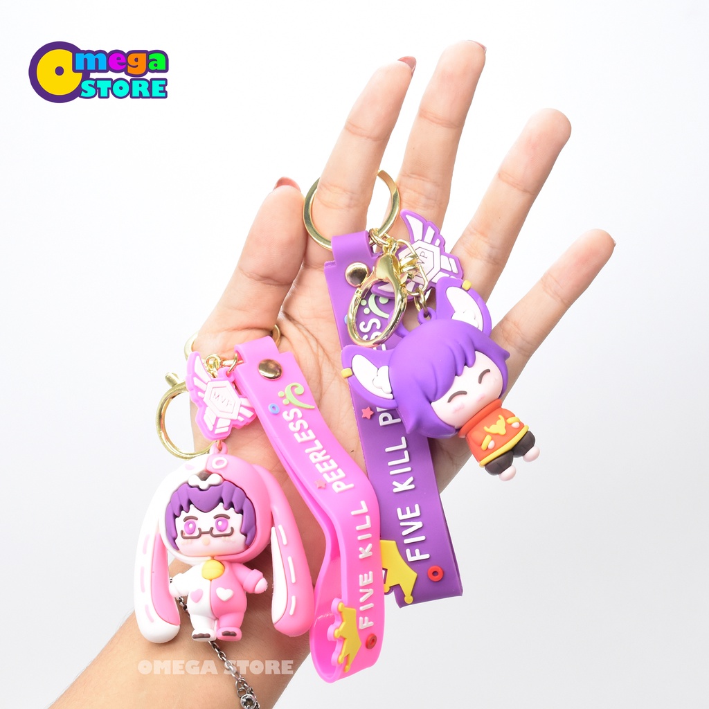 Gantungan Tas Squid Game Gantungan Kunci Karakter Marvel Murah Meriah Anime Key Chain - 259