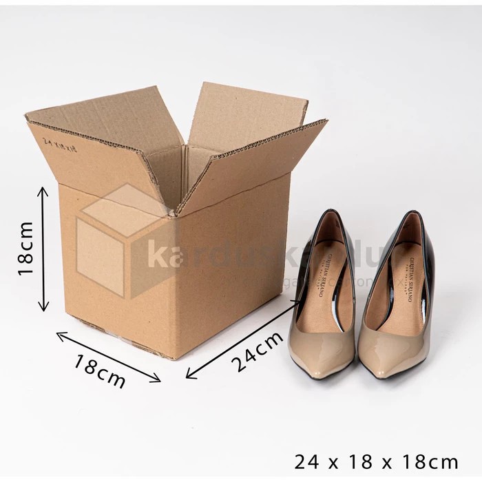 

KARDUS | BOX | KARTON PACKING DOUBLE WALL ( 24 x 18 x 18 ) TEBAL POLOS