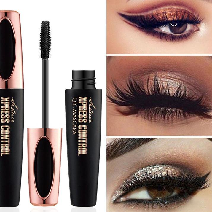 ➮ 4D Silk Fiber Lash Mascara / Eyelash Mascara Heavy Full Figure / Mascara Waterproof QIC ✧