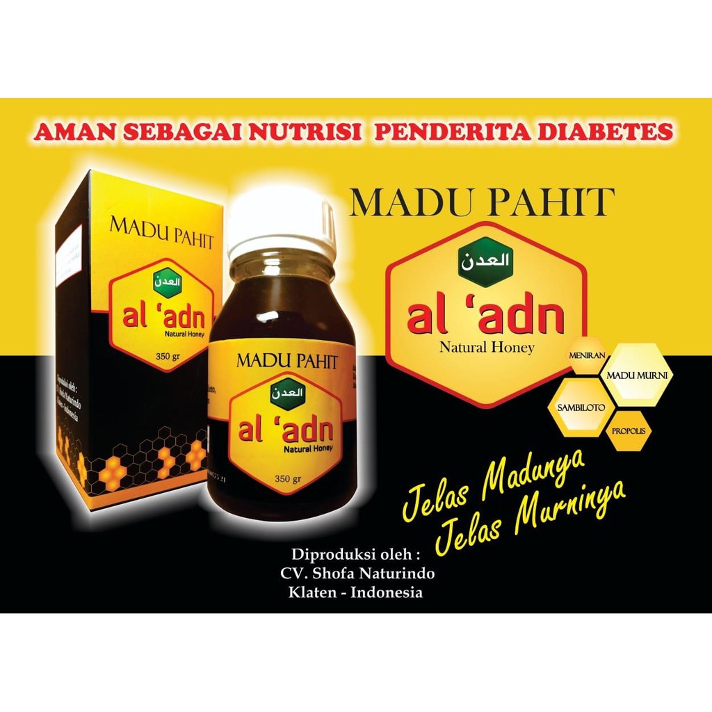 

Madu Pahit Al 'Adn 35 gr