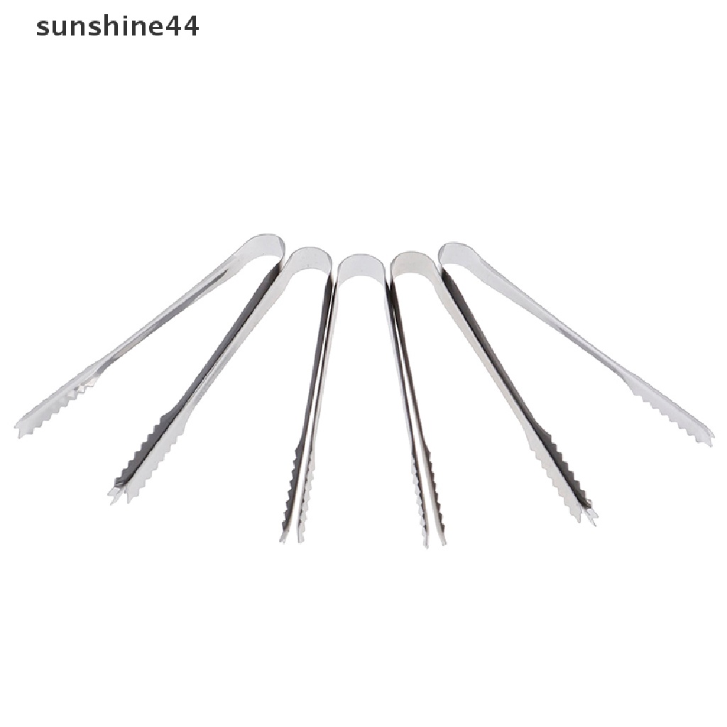 Sunshine 5Pcs Capit Es Batu / Roti Bahan Stainless Steel Untuk Pesta / Bar