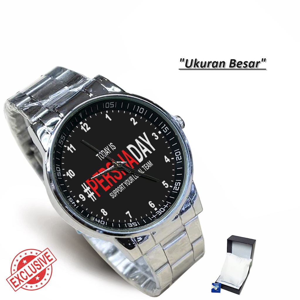 Jam Tangan Rantai Couple PERSIJA DAY (Awesome)