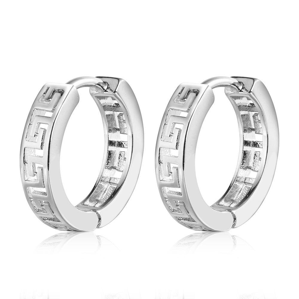 SKJK   Great Wall Ear Buckle Temperamen Hadiah Vintage Anting Gaya Punk Wanita Hip Hop Korea