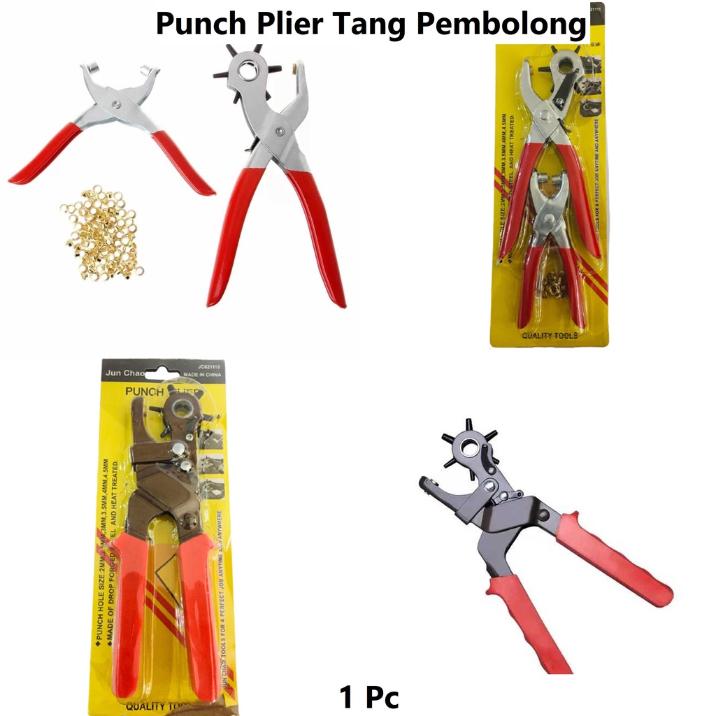 Punch Plier / Alat Tang Pembolong Pelubang Ikat Pinggang / Sabuk /Jam