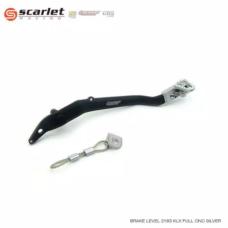 Pedal Rem KLX Dtracker 150 Silver scarlet