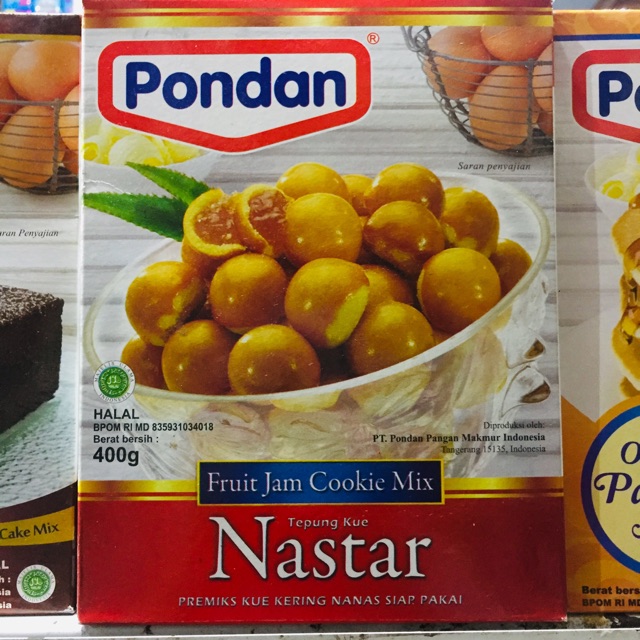 PONDAN NASTAR BLACK FOREST PANCAKE LAPIS WHIP CREAM CHIFFON BAHAN KUE INSTAN