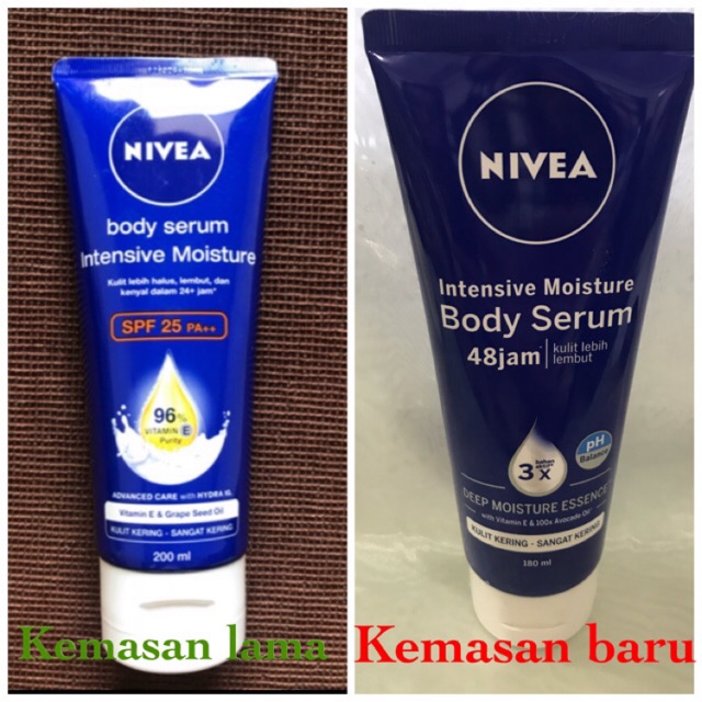 NIVEA INTENSIVE MOISTURE BODY SERUM 180 Ml @MJ