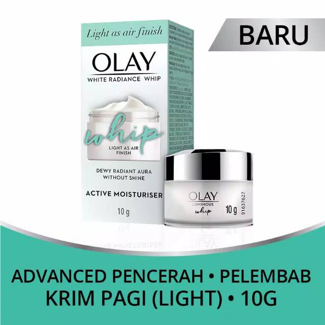 Olay White Radiance Whip DEWY RADIANT AURA WITHOUT SHINE