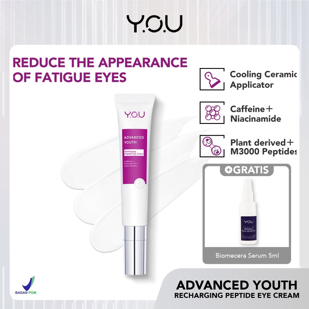 YOU / Y.O.U SKIN ENERGY SERUM 20ML ( BHA + CALENDULA / ECTION + CAMELIA / HYAMAGIC + MYROTH / SYMCALMIN + TANGE / SYMWHITE377 + TANGE)/BIOMECERA BOOSTER SERUM 20ML / ADVANCED YOUTH INTENSIVE PEPTIDE / ADVANCED YOUTH LINE DAY CREAM / EYE SERUM / MICR ESS )