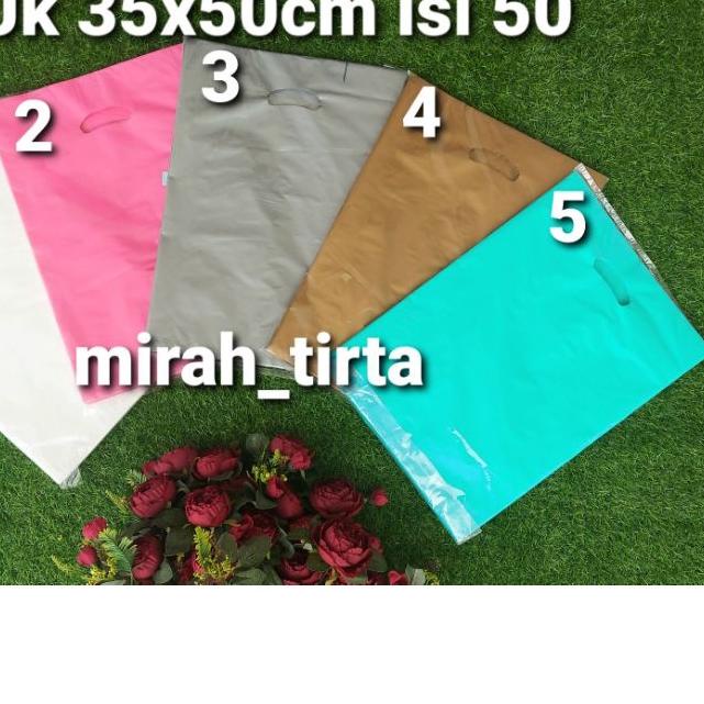 

♠ Kantong plong jumbo 35x 50cm. kantong plastik plong polos kresek pond polos gamis baju muslim ۝