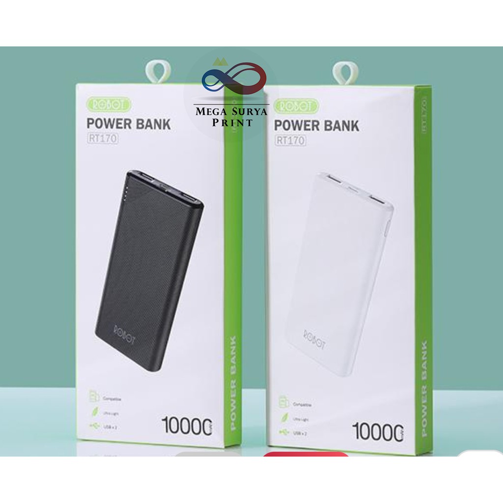 Robot Power Bank 10.000 mAh