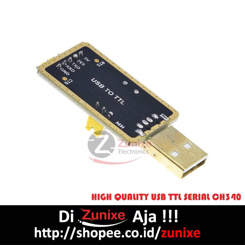 HIGH QUALITY USB TTL SERIAL CH340 GOLD PLATE WITH RESET &amp; CTS PIN