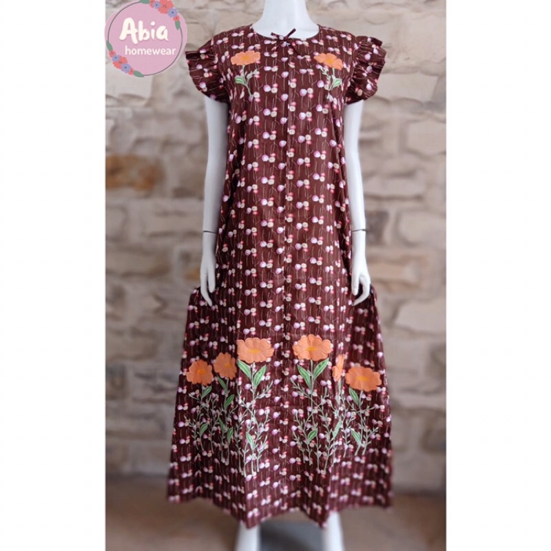 Daster Bordir Malang Katun Jepang - Busui Friendly