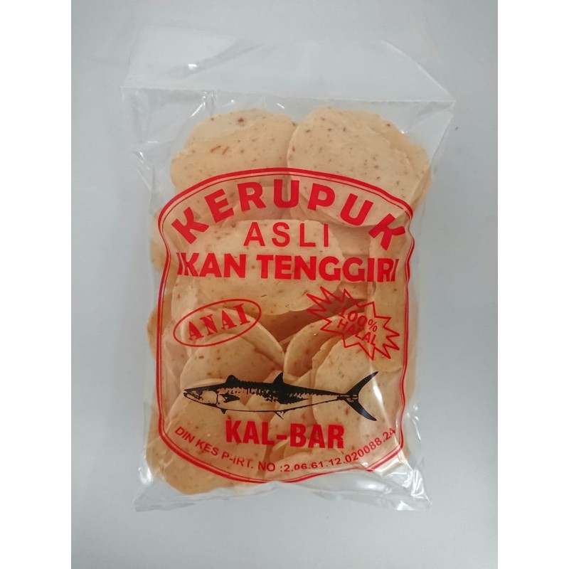 

Kerupuk ikan tenggiri asli 300Gr-Kerupuk ikan kalimantan