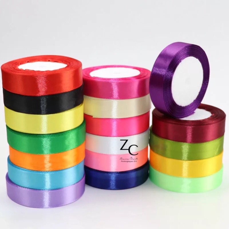 

Pita Satin 1 Inch / 2,5 cm 1 Roll