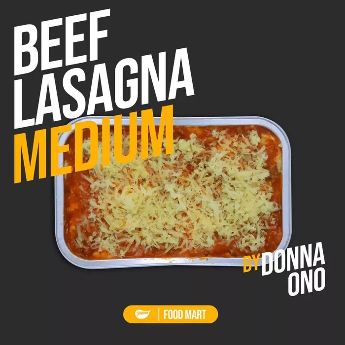 

Beef Lasagna (Medium) by Donna Ono