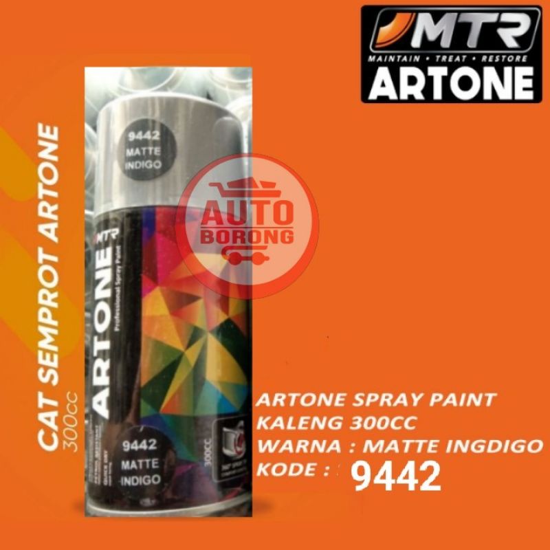 PILOK PILOX CAT SEMPROT ARTONE MATTE INDIGO BIRU DOFF 9442 TAHAN BENSIN 300cc