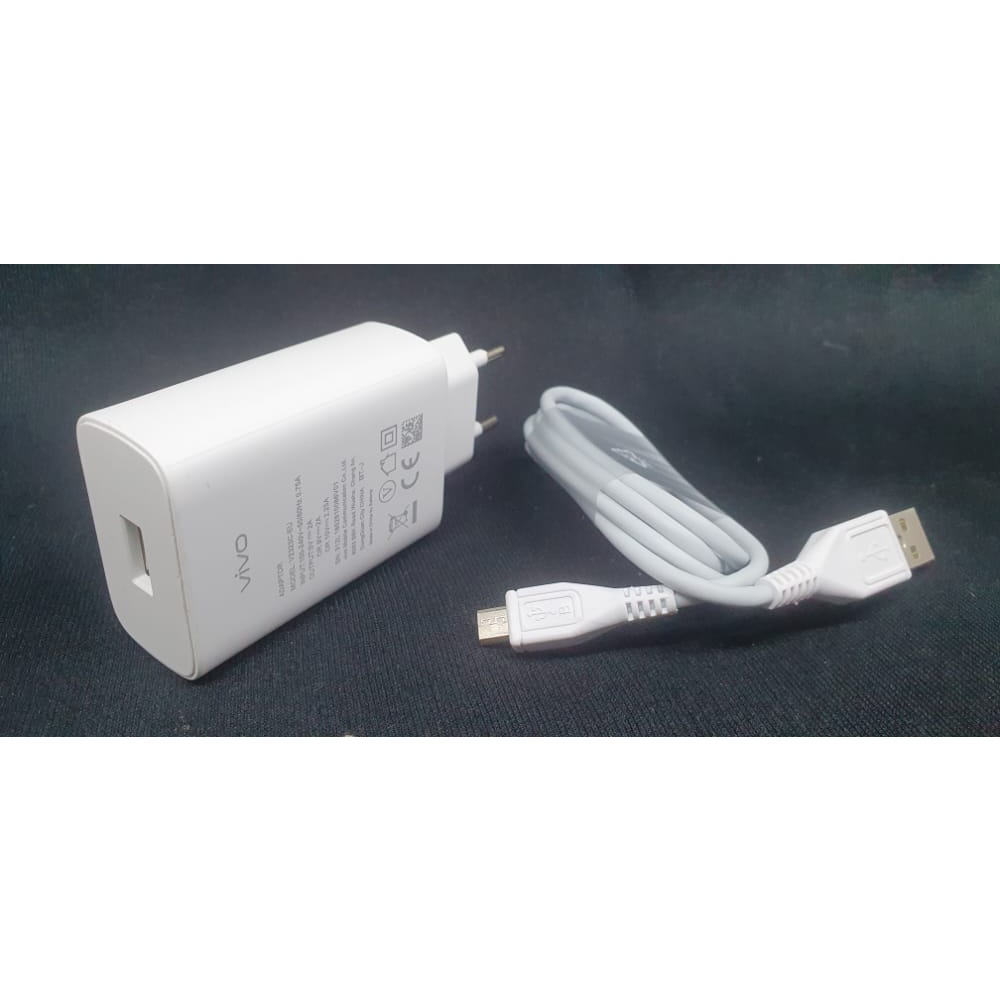 CHARGER ORIGINAL 100% KWALITAS ASLI COPOTAN HP VIVO S1 PRO S2 Z1 V15 V19 V20 SE V23 Y50 Y75 CAS ORI BAWAAN HP FAST CHARGING QUALLCOMM QC 3.0A Kabel Usb Micro Type C [tc vivo batok besar]