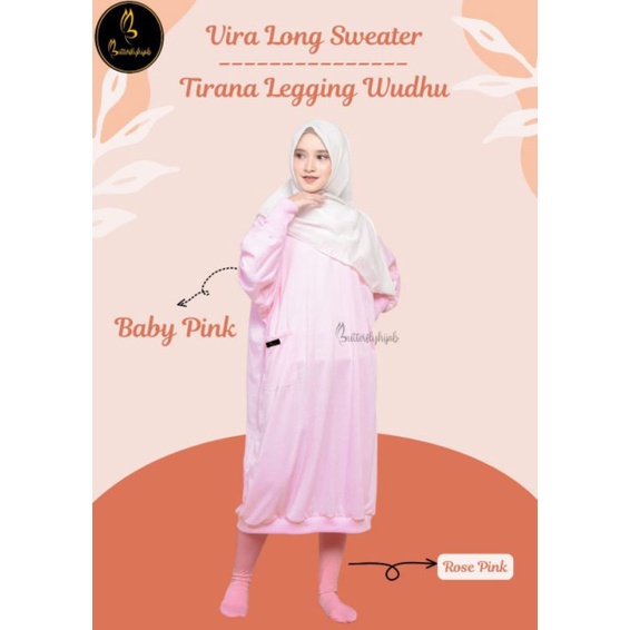 VIRA LONG SWEATER • LEGGING WUDHU • BUTTERFLY