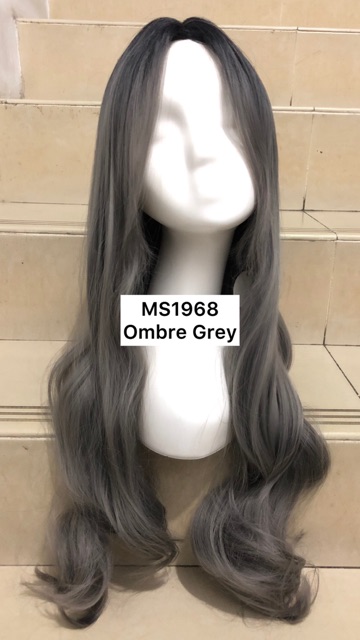 MS1968 FULL Wig IKKE JENNER / full wig korean layer wave tanpa poni 70-80 cm