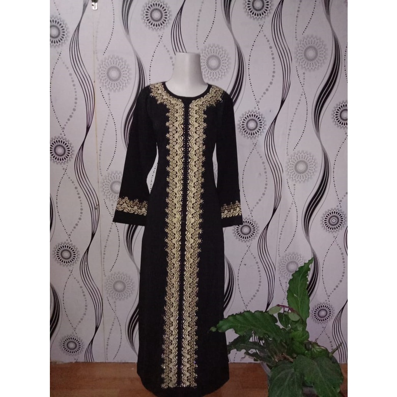 GAMIS ABAYA HITAM/GAMIS ABAYA TURKI/GAMIS ABAYA DEWASA&REMAJA/GAMIS ABAYA TERBARU 2021