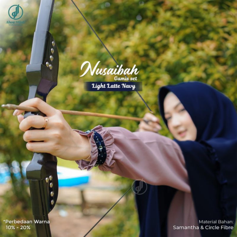 Nusaibah Gamis Set ORI By Alwa Hijab