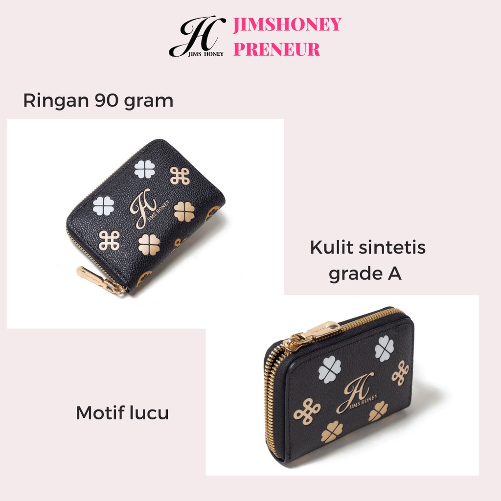 Dompet Jims Honey Wania GIA Wallet Dompet Kartu Kecil Import Lucu