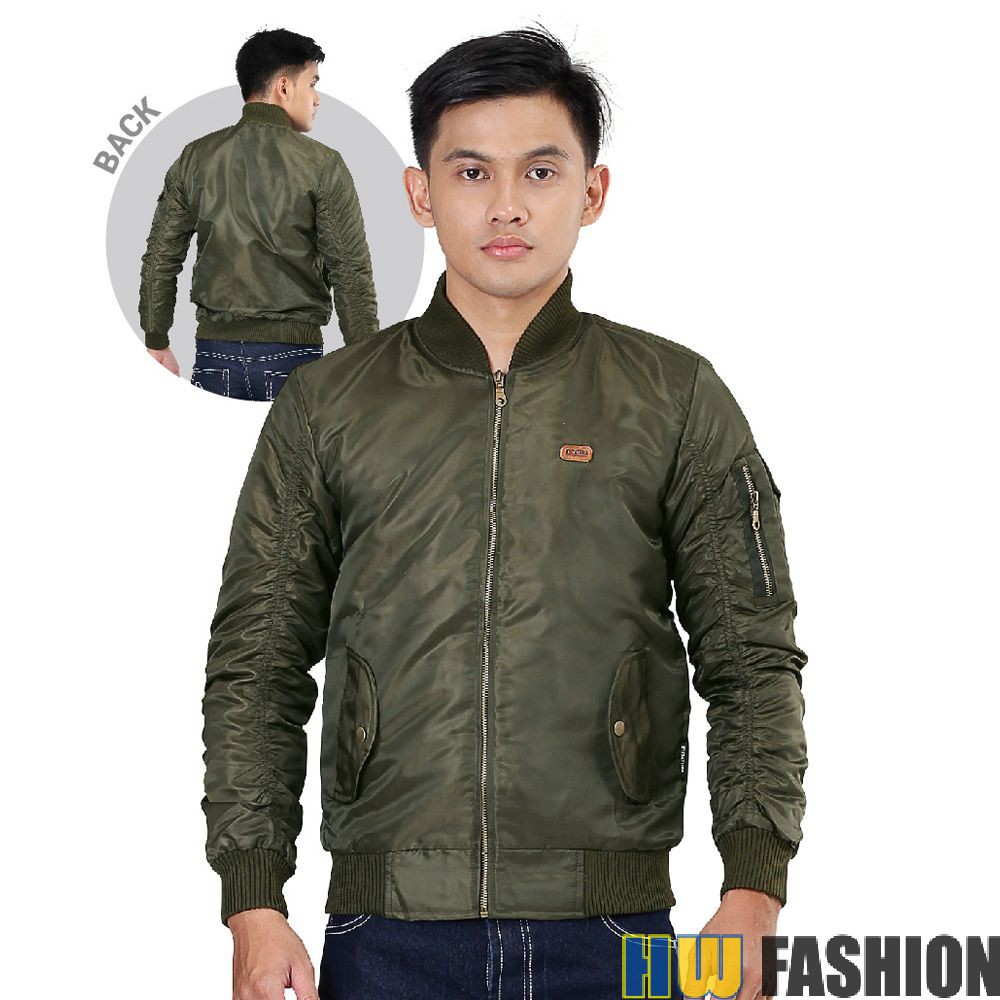 Kuzatura - KZR 182 Jaket Pria Hijau murah original cibaduyut keren