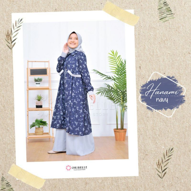 Hanami Oribelle/Gamis anak/Oribelle kids/Gamis Couple/Gamis remaja