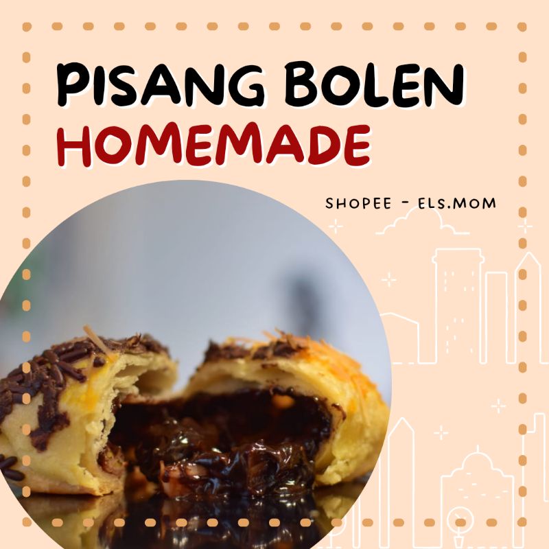 

Pisang Bolen Homemade // Olesan Telur Omega // Chocolate and Cheese