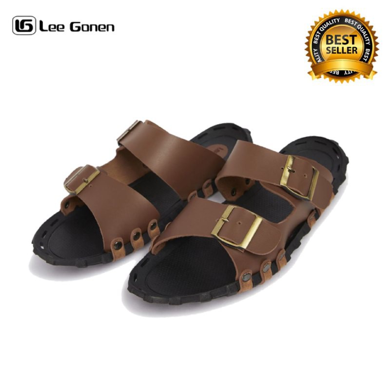 SANDAL PRIA KEKINIAN SANDAL PRIA CASUAL SANDAL PRIA TERBARU SANDAL COWOK SENDAL PRIA LEE GONEN