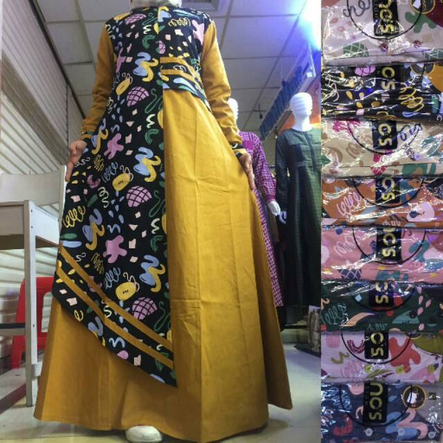 Gamis ninos bermotif