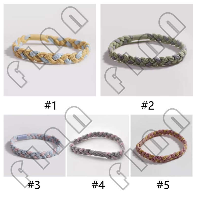 Ikat Rambut Wanita Korea Kepang Model Gelang Fashion Hair Accessories Import