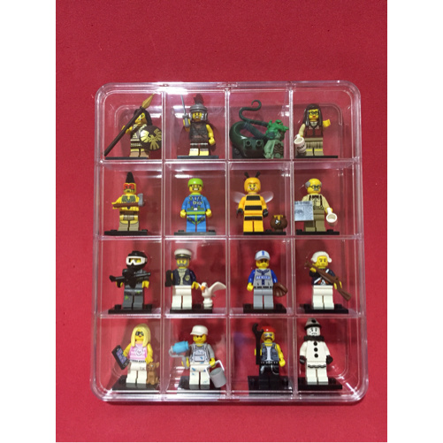 BISA BAYAR DIRUMAH Akrilik Lego Minifigures Isi 16 Pcs DISKON