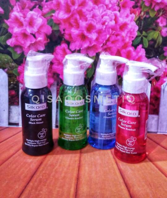 (BESAR)Serum Silkoro Vitamin Rambut Besar-Color Care Serum 200 ml